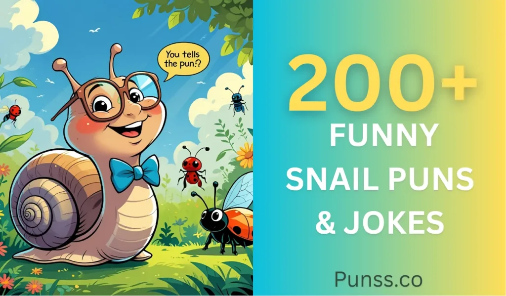 Funny Snail Puns & Jokes