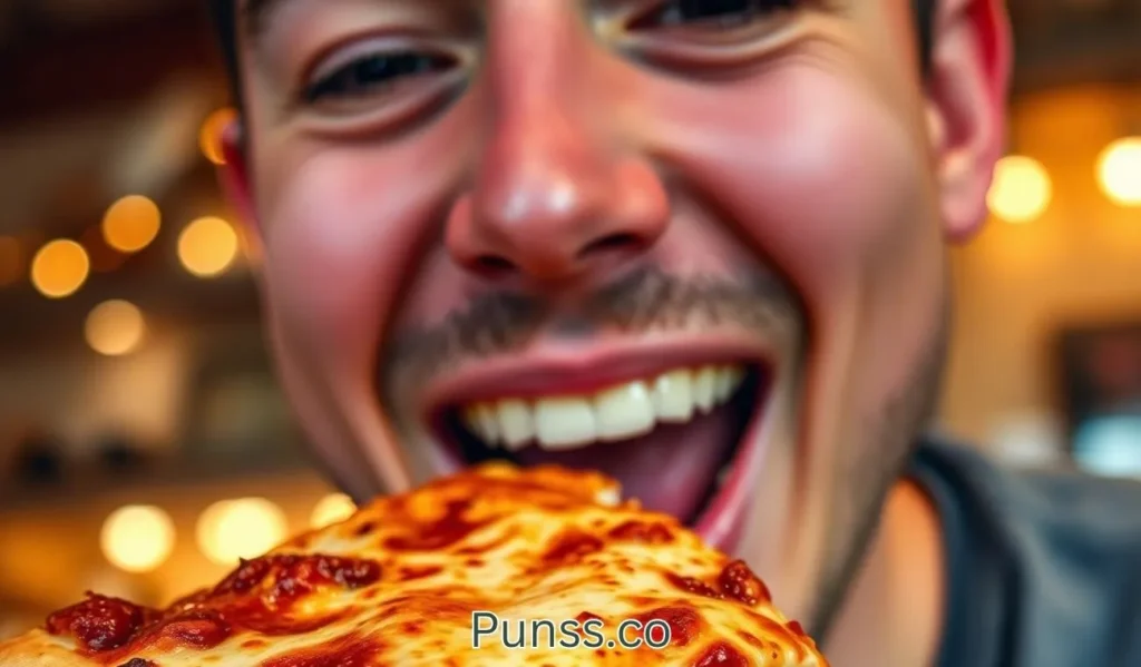 My love for pizza grows with every bite.