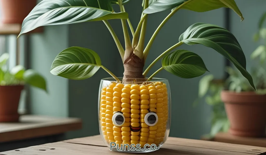 My plant said it was tired of my jokes—they’re too corny.