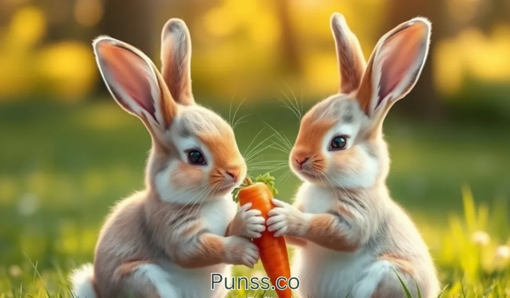 You’re the carrot to my bunny soul.