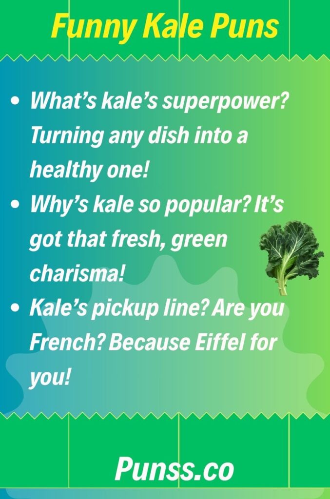 best and Funny Kale Puns