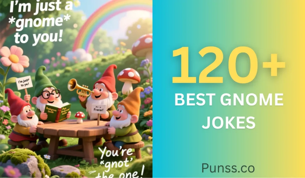 best gnome jokes funniest jokes
